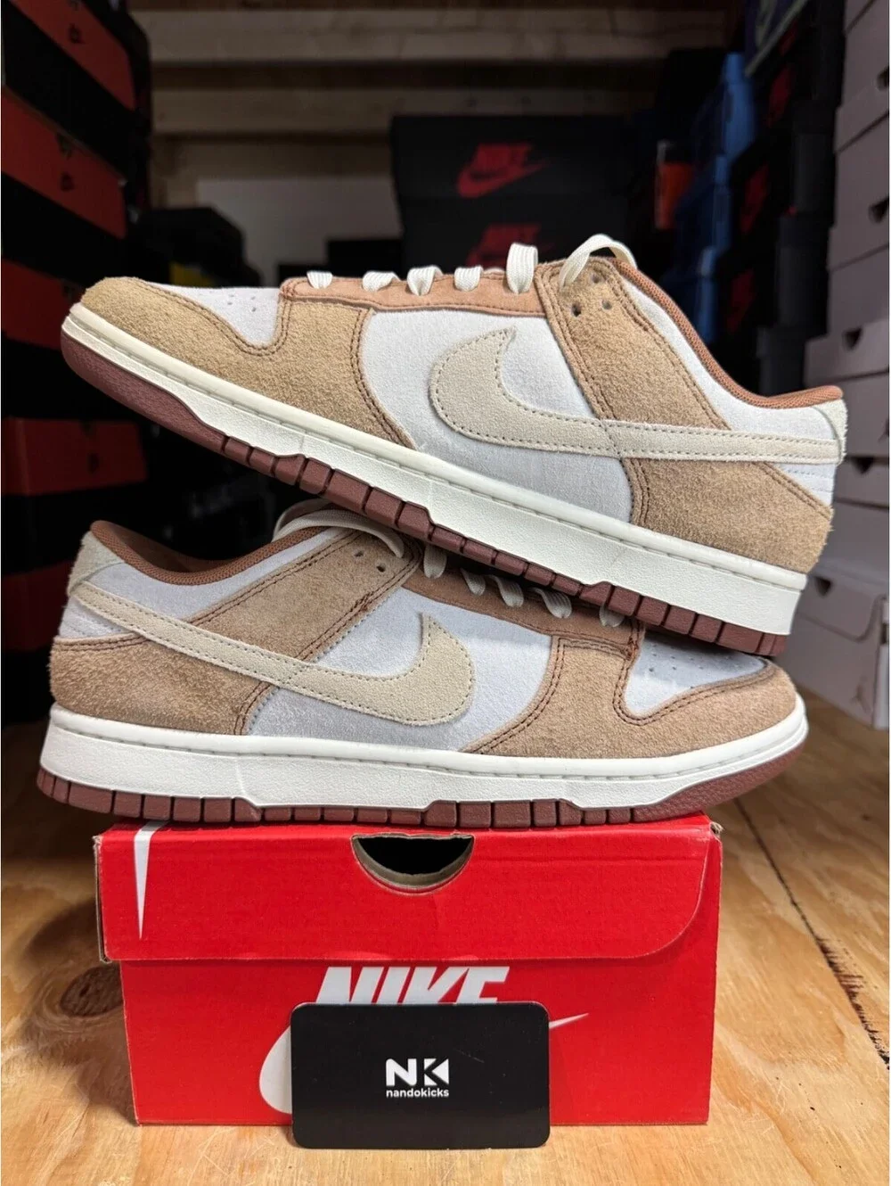 Nike Dunk Low Premium 'Medium Curry' DD1390-100 BRAND NEW MENS SIZE 9